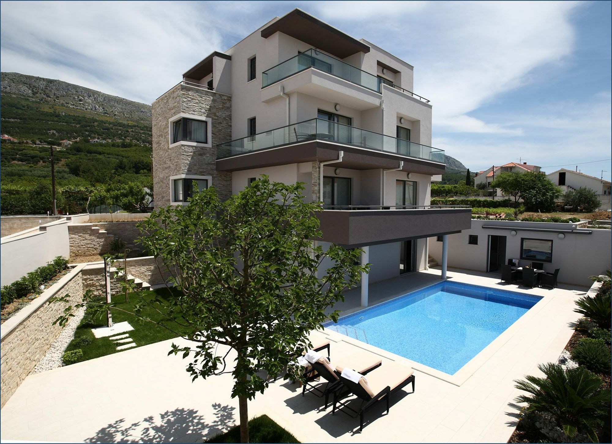 Villa Lucas Podstrana Exteriör bild